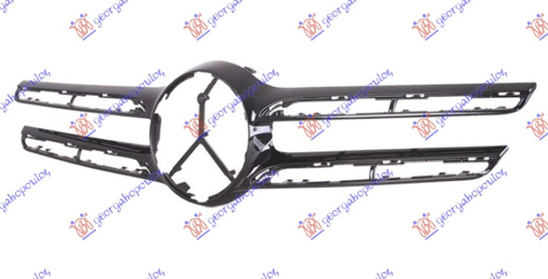 Maskë pvc/grilë e jashtme me ngjyrë të zezë (suv)