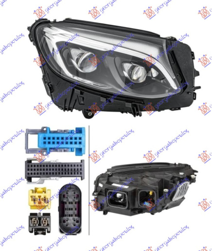 Fenerë FULL LED (sistem adaptues për ndriçim (afs) (E) (HELLA)