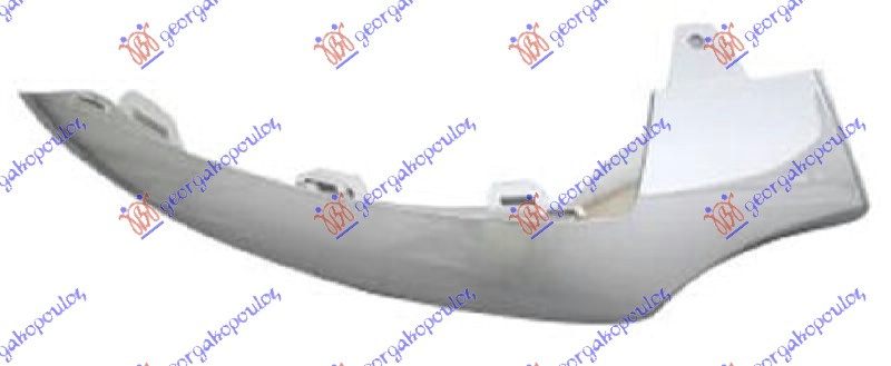 Shirit për spoiler për parakolpin e përparmë krom (AMG-LINE)