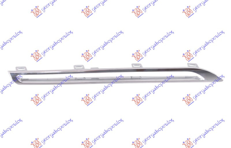 ShiritMaskë pvc/grila e sipërme, krom