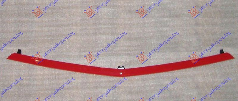 Shirit në grilën e parakolpit të përparmë (i kuq) (AMG line)
