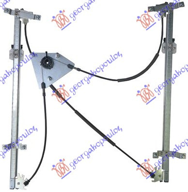 Ngritës/rregullator për dritaren e përparme elektrik (pa motor) (А cilësi)