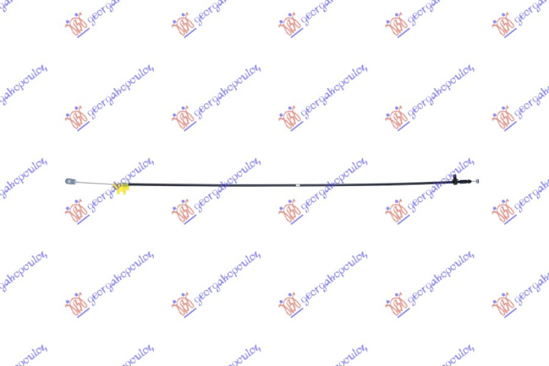 Sajlë për derën e përparme e jashtme (majtas=djathtas) (77.5cm)