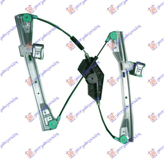 Ngritës/rregullator për dritaren e përparme elektrik (pa motor)