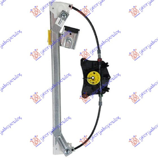 Ngritës/rregullator për dritaren e pasme elektrik (pa motor) (А cilësi)