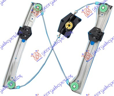 Ngritës/rregullator për dritaren e përparme elektrik (pa motor)