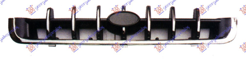 Maskë pvc/grilë 99-01 krom