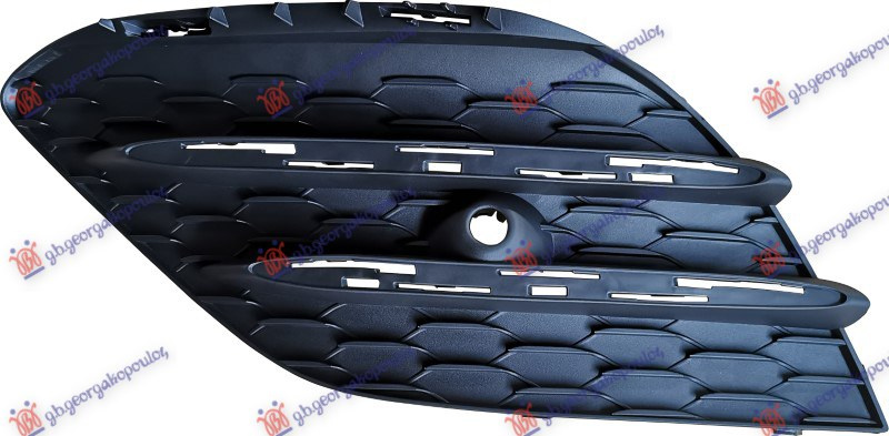Grilë në parakolpin e përparmë (me sensor + me hapje për shirit/unazë ) (CLA-35 AMG)