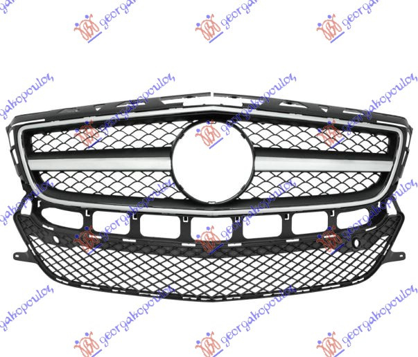 Maskë pvc/grilë (AMG pamje) (me hapje për sensor parkimi)