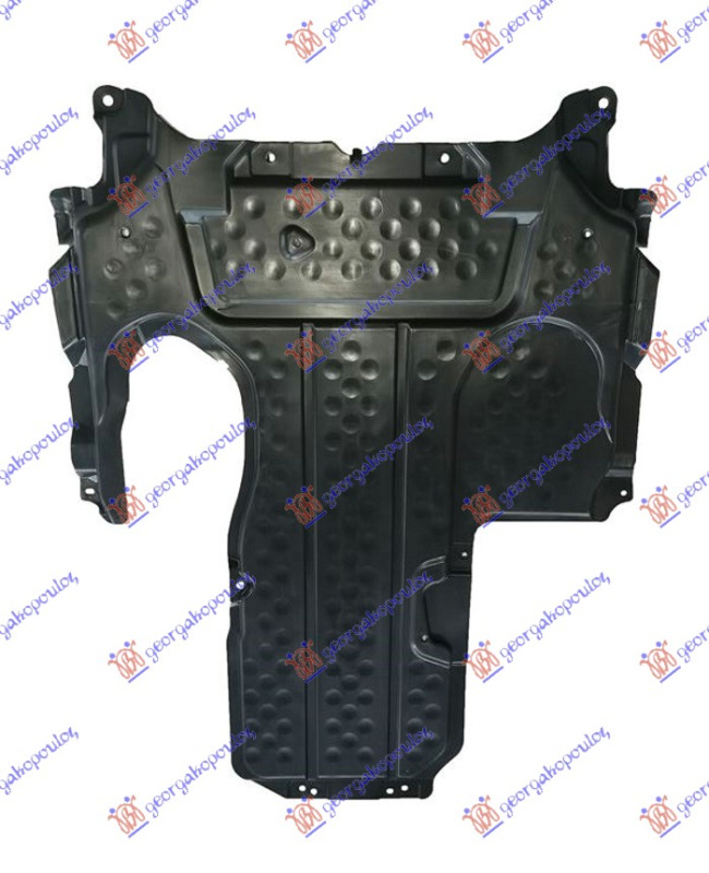 Mbrojtje/kapak nën motor (i pasëm)