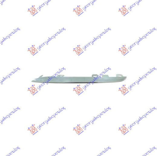 ShiritMaskë pvc/grila e poshtëm, krom