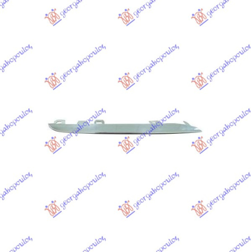 ShiritMaskë pvc/grila e poshtëm, krom