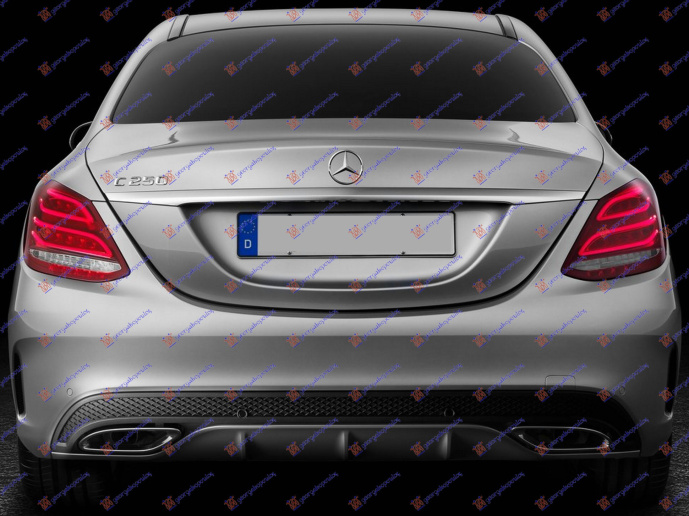 Shirit i spoilerit të pasëm (AMG-LINE)