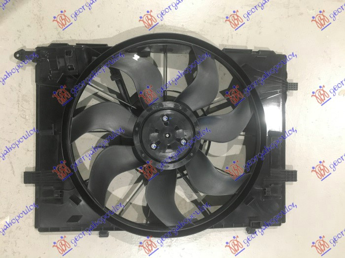 Ventilator komplet benzinë/dizel (4 pinë) (480mm)