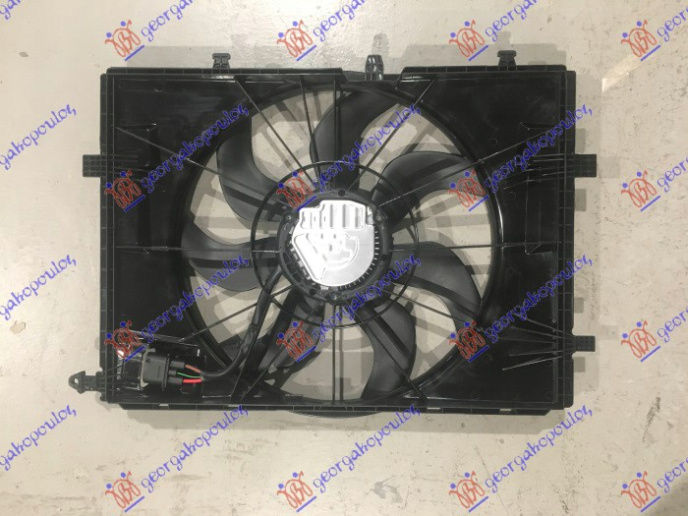 Ventilator komplet benzinë/dizel (4 pinë) (480mm)