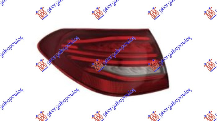 Dritë stop e jashtme (karavan) FULL LED (E)