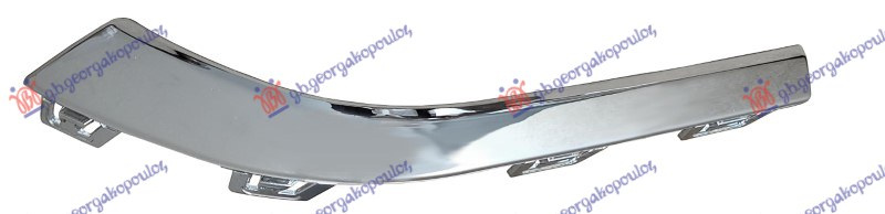 Shirit në spoiler në parakolpin e pasëm krom (AMG line)
