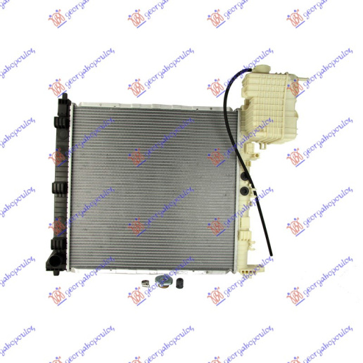 Radiator për motor 99-03 2.0-2.3benzinë (marsh manual) (me kondicioner) (57x56) (MAHLE BEHR PREMIUM LINE)