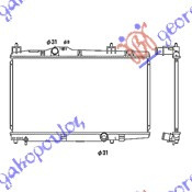 Radiator për motor 1.4 D4D (me/pa kondicioner) (35x64x16) (KOYO)