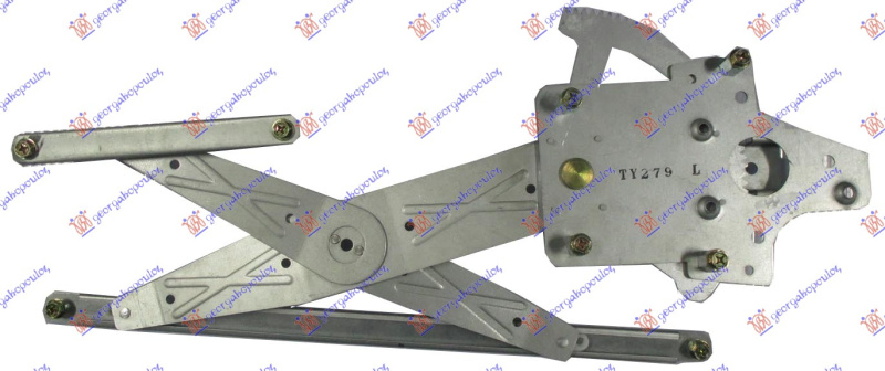 Ngritës/rregullator për dritaren e përparme elektrik (pa motor) 3/5 dyer francez