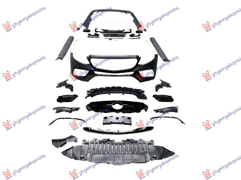 BODY KIT komplet E63 AMG-LOOK