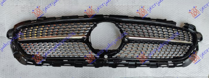 Maskë pvc/grilë (AMG-LINE) (me hapje për sensor parkimi)