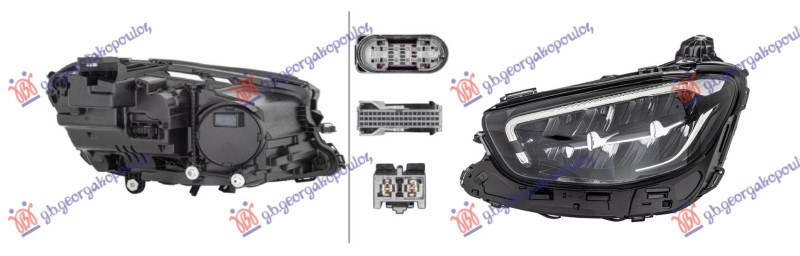 Fenerë FULL LED high perfromance (me rregullatorë motori) (E) (DEPO)