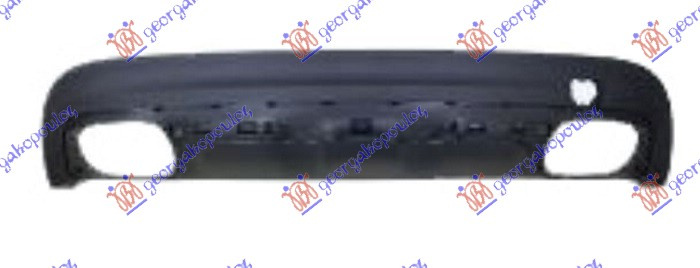 Spoiler i poshtëm në parakolpin e pasëm (AMG-LINE)