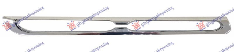ShiritMaskë pvc/grila e sipërme, krom