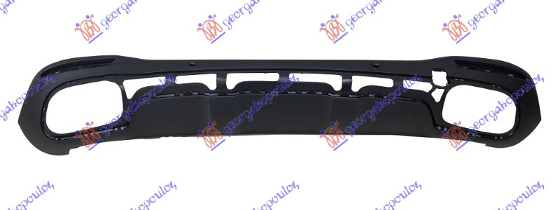 Spoiler i poshtëm në parakolpin e pasëm (AMG-LINE) (me hapje për sensor parkimi)