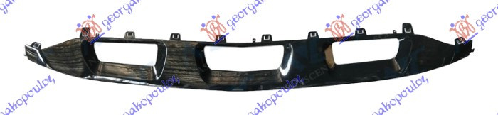 Shirit për spoiler për parakolpin e përparmë me shkëlqim me ngjyrë të zezë (AMG-LINE)