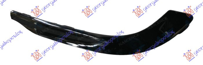 Shirit në spoiler në parakolpin e pasëm me shkëlqim me ngjyrë të zezë (AMG-LINE)