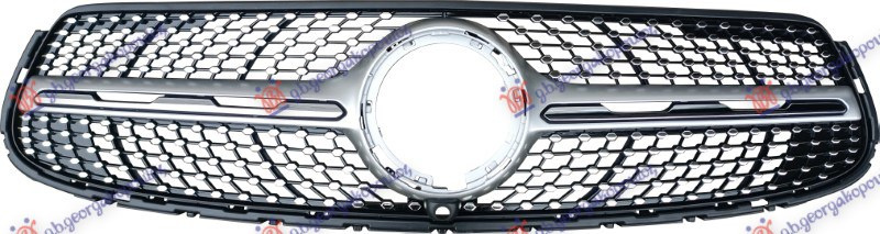 Maskë pvc/grilë komplet (me kamerë) (AMG-LINE)