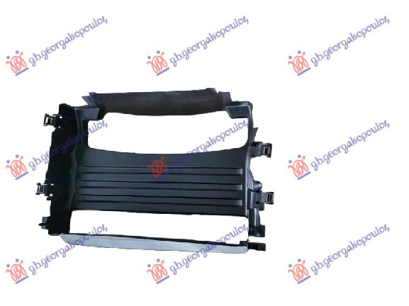 Thithës ajri radiator për motor i përparmë plastik
