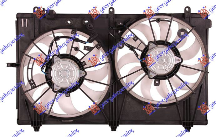 Ventilator komplet (dopio) benzinë