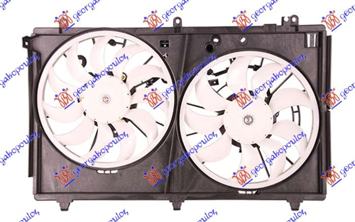 Ventilator komplet (dopio) benzinë