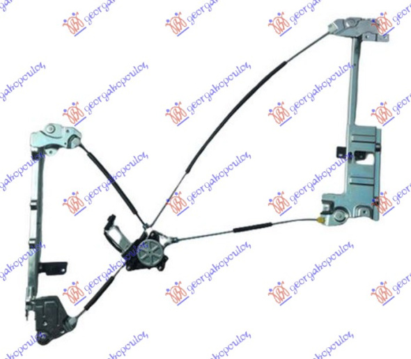 Ngritës/rregullator për dritaren e përparme elektrik (12v)