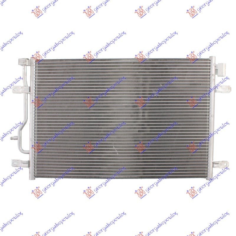 Radiator i kondicionerit benzinë/dizel (570x380x16) 00-03