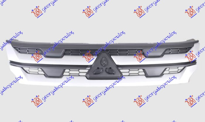 Maskë pvc/grilë e argjendtë