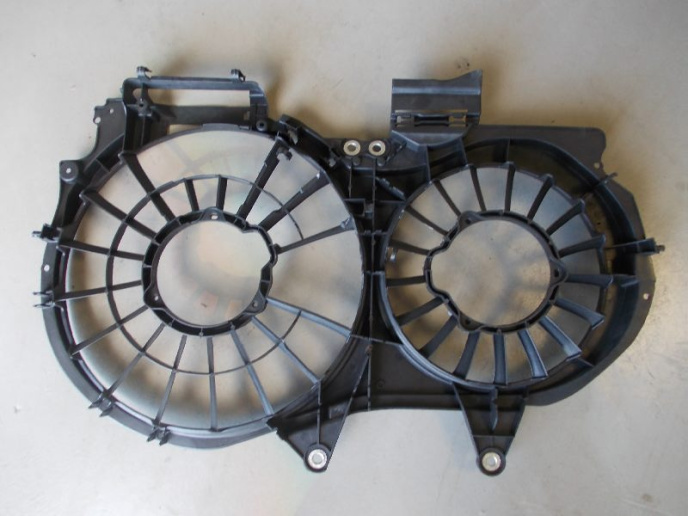 Difuzor/mbajtës për ventilator dopio