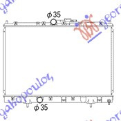 Radiator për motor 1.8-2.0 cc (42.5x65.8x16) MECH. (KOYO)