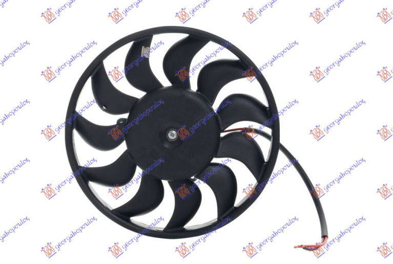 Ventilator për kondicioner (Motor + Ventilator) benzinë/dizel (280mm) (300w)