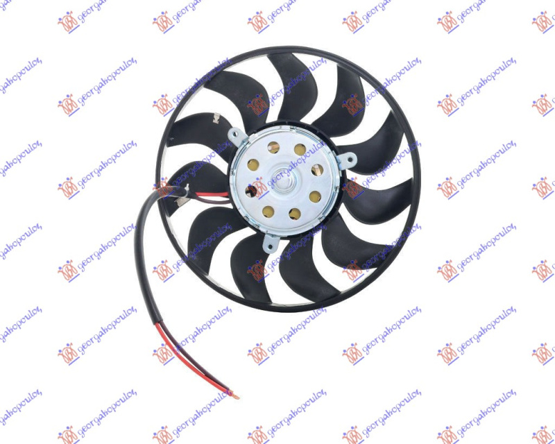 Ventilator për kondicioner (Motor + Ventilator) benzinë/dizel (280mm) (300w)