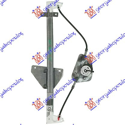 Ngritës/rregullator për dritaren e pasme elektrik (pa motor) -04 (А cilësi)