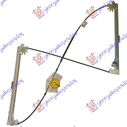 Ngritës/rregullator për dritaren e përparme elektrik (pa motor) (А cilësi)