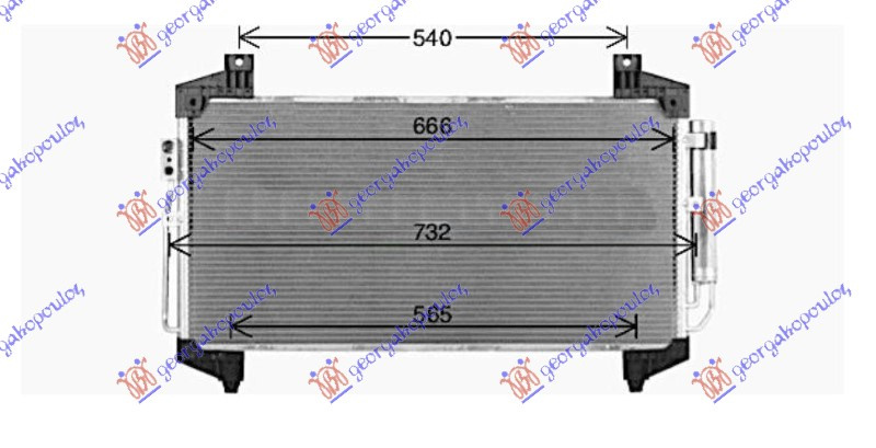 Radiator i kondicionerit benzinë/dizel (712x341)