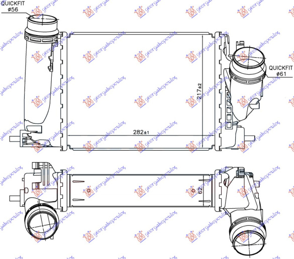 Interkuler 1.6 DCi (282x218x64)