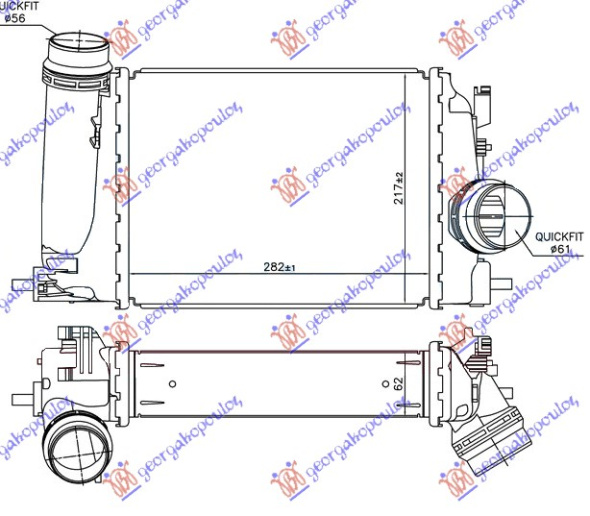 Interkuler 1.5 DCi (282x217x62)