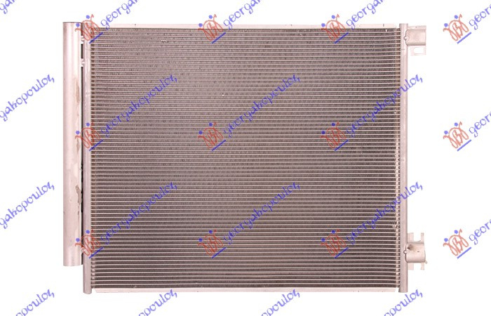 Radiator i kondicionerit benzinë/dizel (560x480x12)