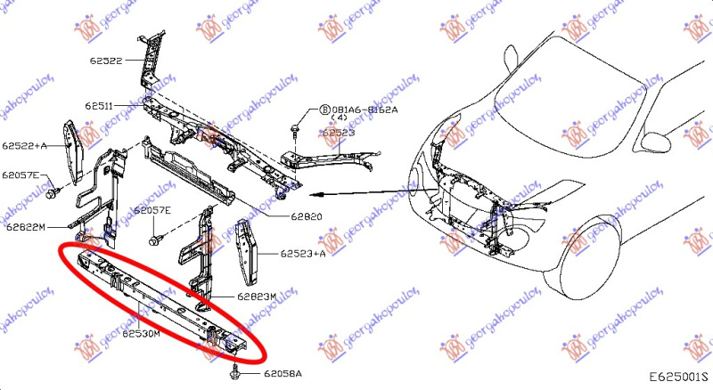 Traversa e poshtme 1.6 (117 HP)
